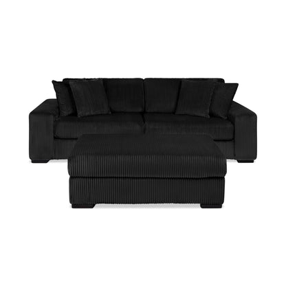 Sofa avec pouf Hudson