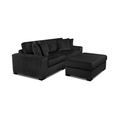 Sofa avec pouf Hudson