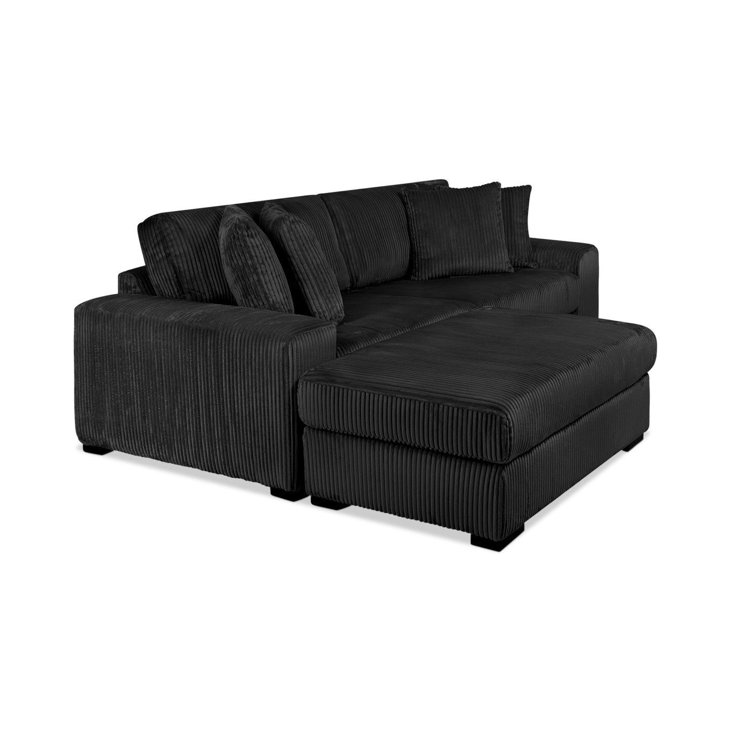 Sofa avec pouf Hudson