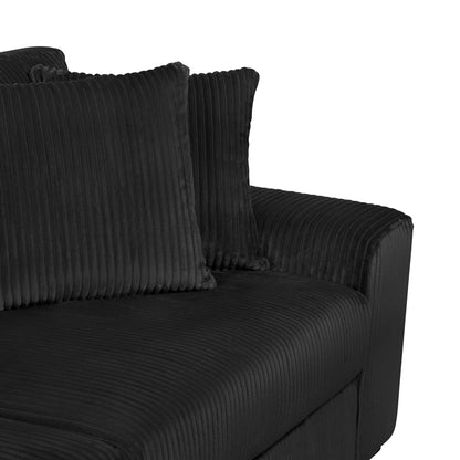 Sofa avec pouf Hudson