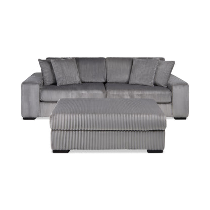 Sofa avec pouf Hudson