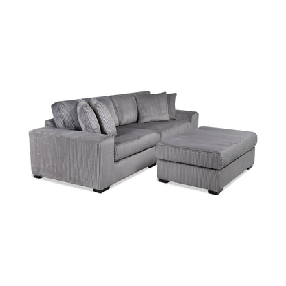 Sofa avec pouf Hudson