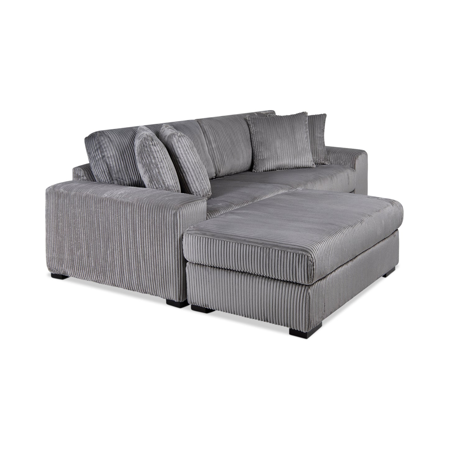 Sofa avec pouf Hudson