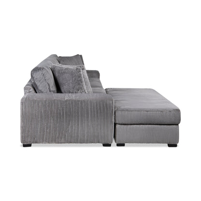 Sofa avec pouf Hudson